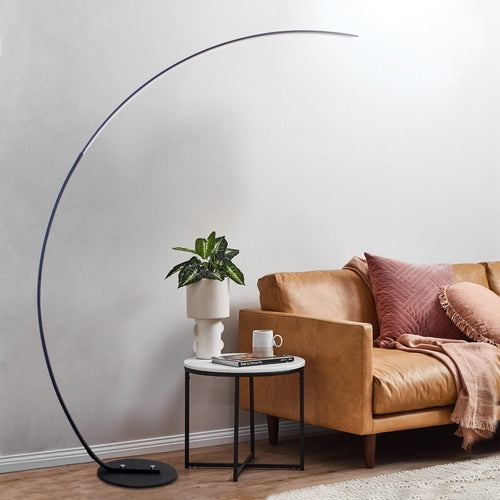 Lampadaire LED arc design RGB – Lumière d'ambiance avec télécommande