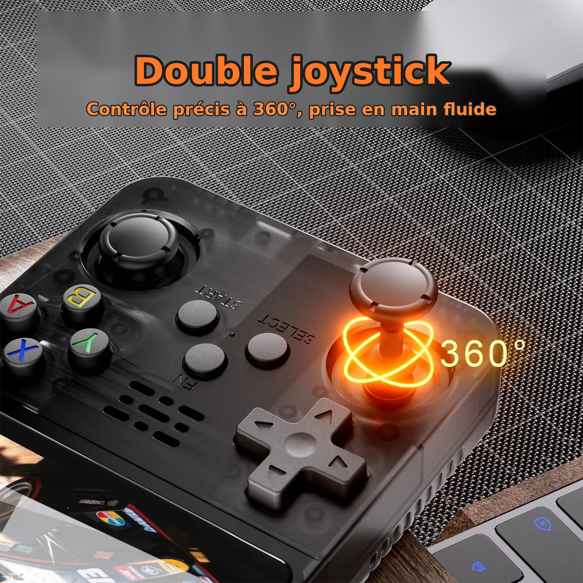 Console rétro – double joystick