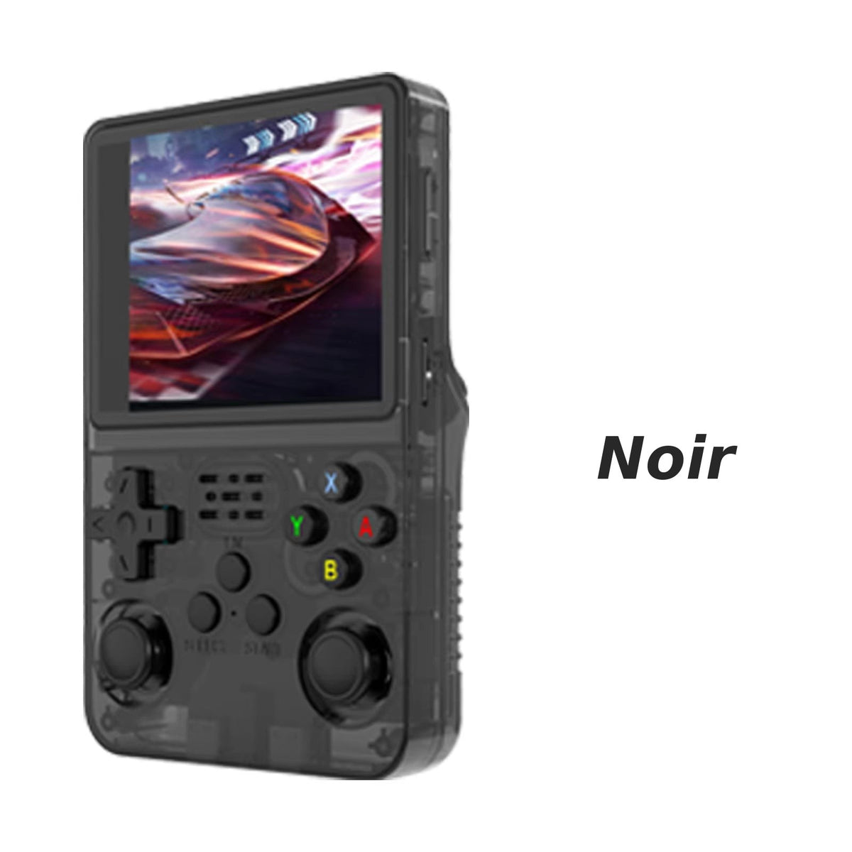 Console de jeux rétro portable noire