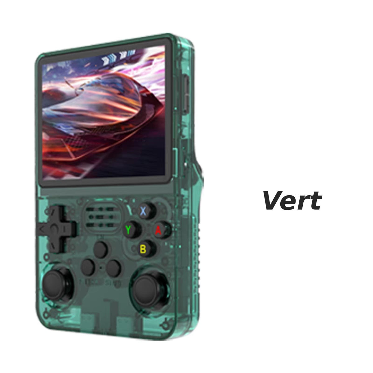 Console rétro portable verte