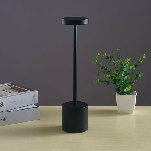 Lampe de table LED sans fil tactile – Design nordique rechargeable