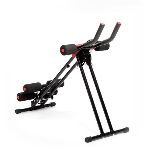 Appareil abdominaux pliable vu de dos