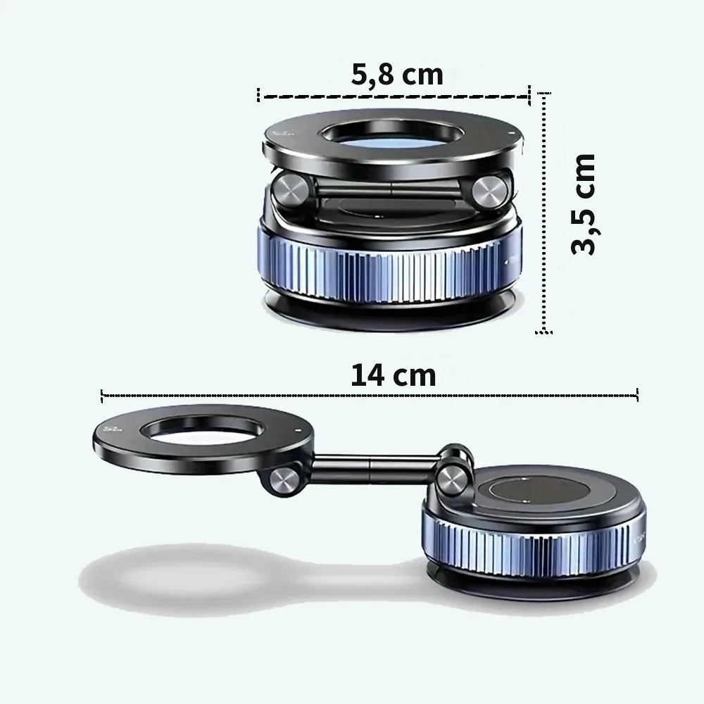 Dimensions du support téléphone magnétique