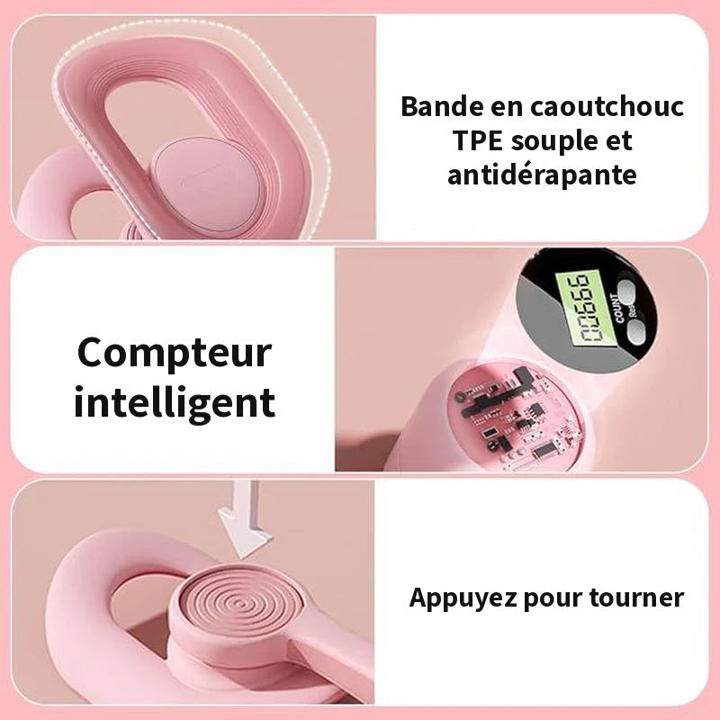 Compteur intelligent et bande antidérapante