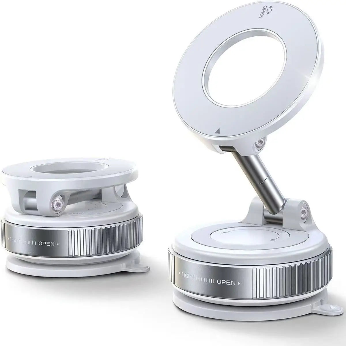 Support téléphone magnétique noir et blanc
