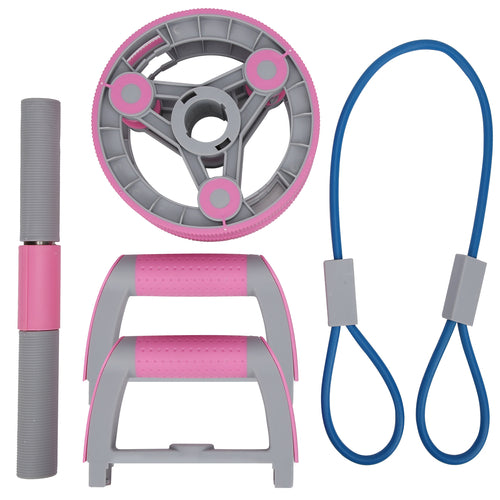 Kit fitness compact roue abdominale