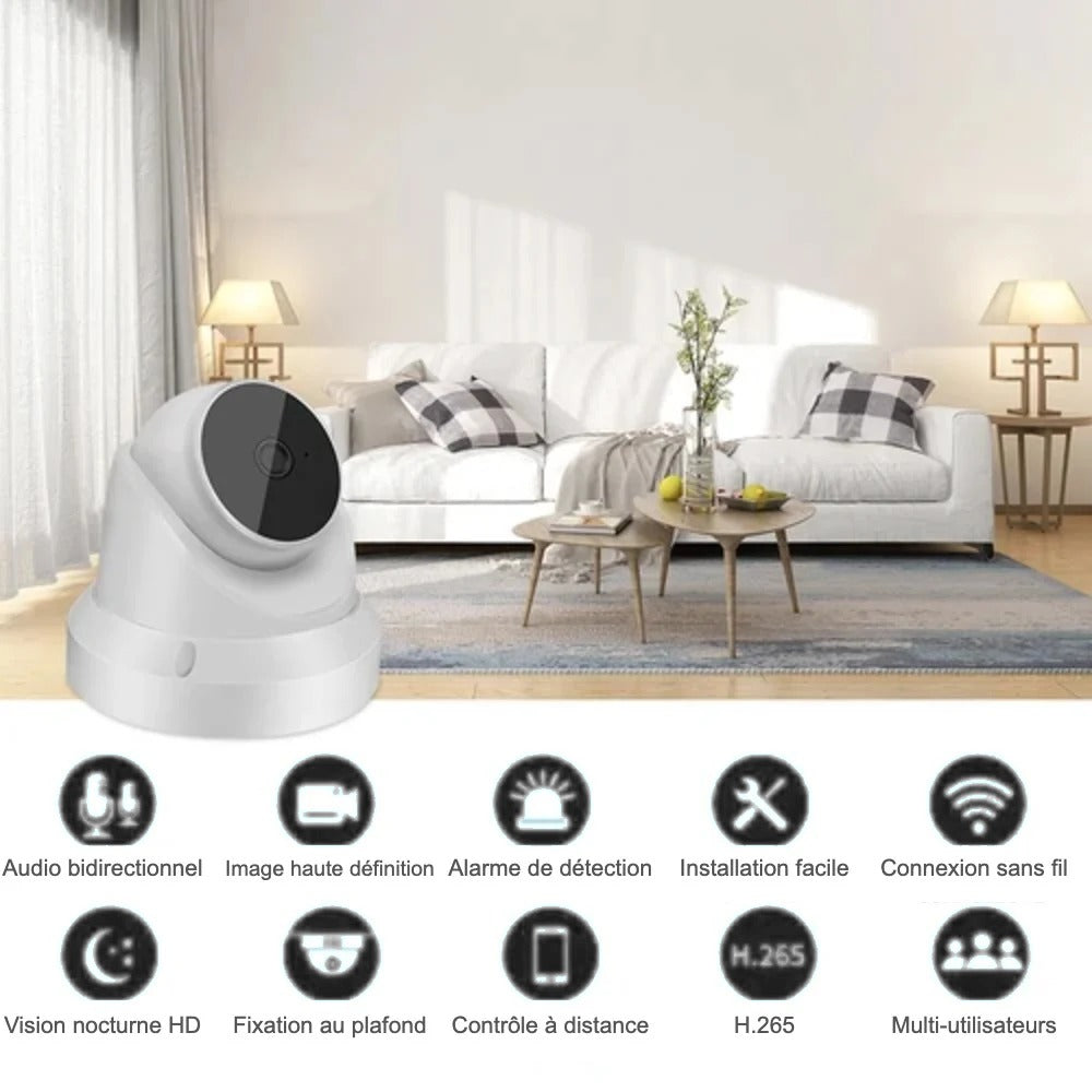 Caméra babyphone 1080P – fonctionnalités
