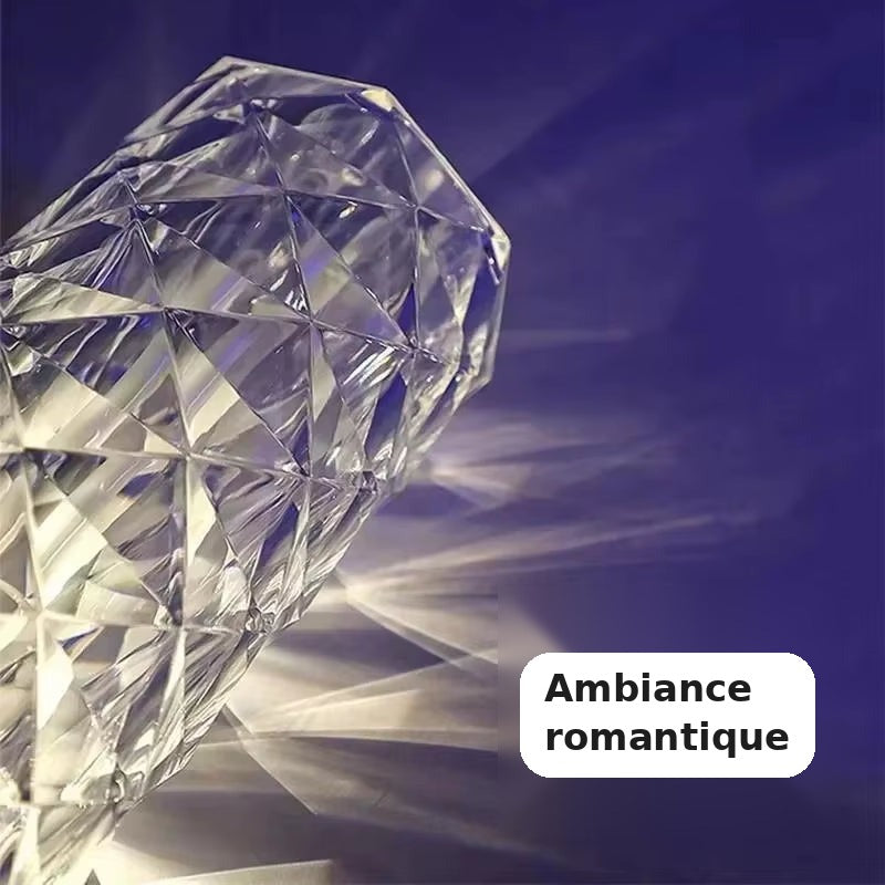 Humidificateur cristal – ambiance romantique